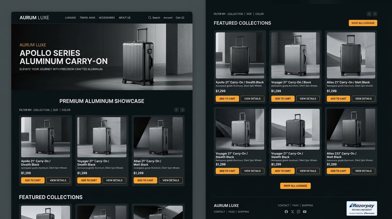 Club Hachi Luxury E-Commerce