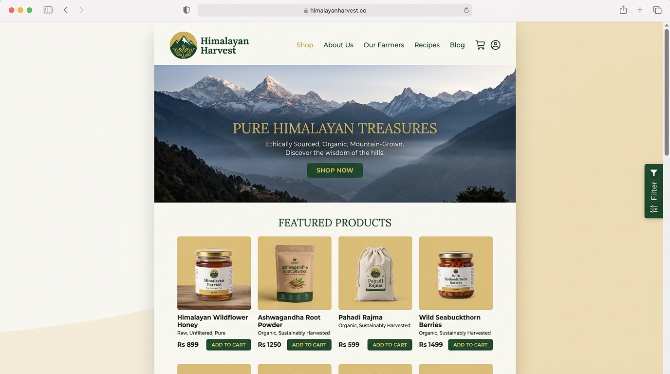 Gauraaj — Organic Himalayan Superfoods & D2C Store