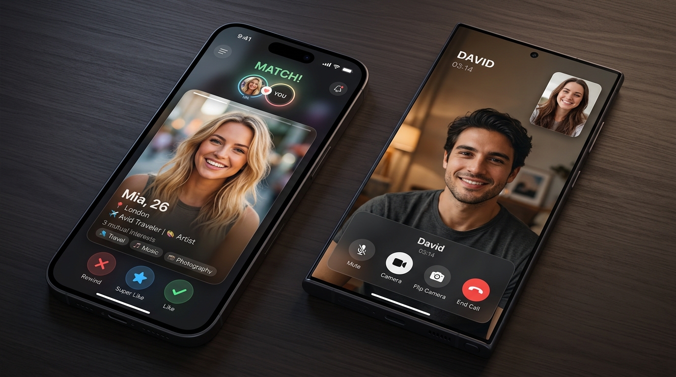 Kikar — Dating & Real-Time Social App