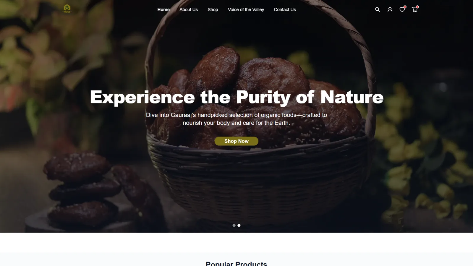 Gauraaj — Organic Himalayan Superfoods & D2C Store
