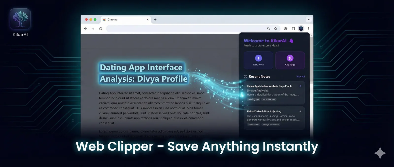 KikarAI — Smart Chrome Extension & Research Copilot